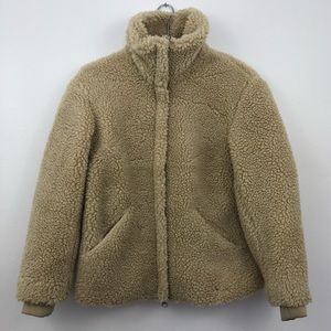 H&M beige Pile Jacket